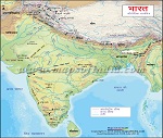 India geographical map hindi